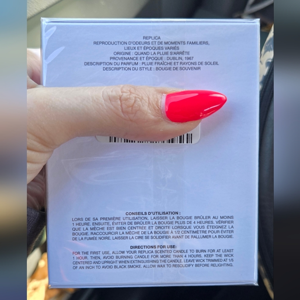 Maison Margiela Replica When the Rain Stops 165 grams Scented Candle Sealed New - Picture 2 of 7